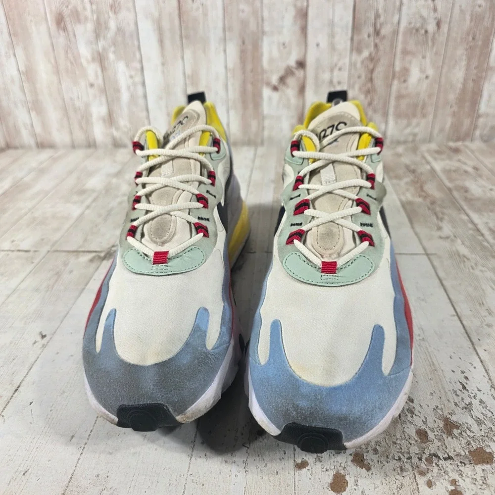 Nike Air Max 270 React Bauhaus Phantom University Gold Red AT6174-002 Womens 10_6
